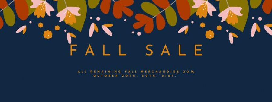 Urbanum Fall Sale