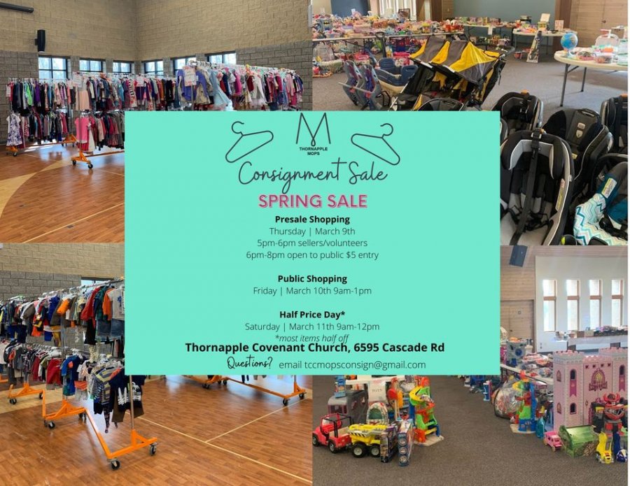 Thornapple MOPS Spring 2023 Consignment Sale