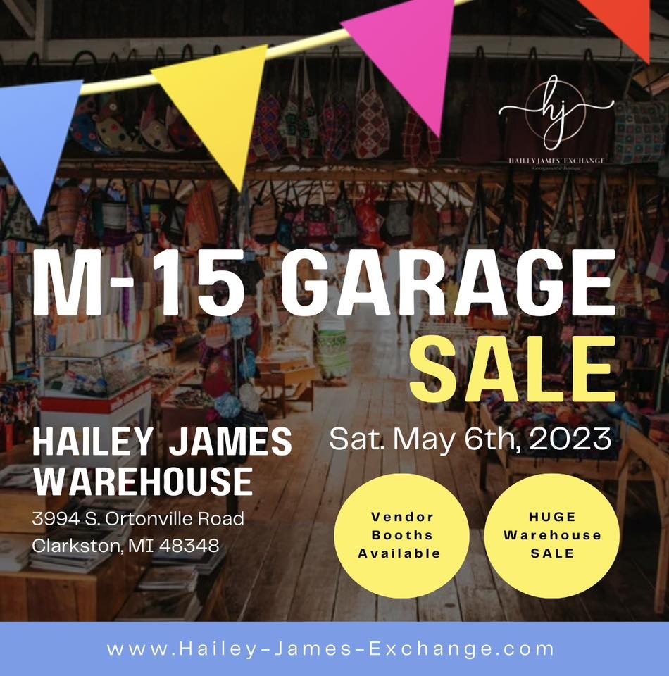 Hailey James Warehouse Blowout Sale