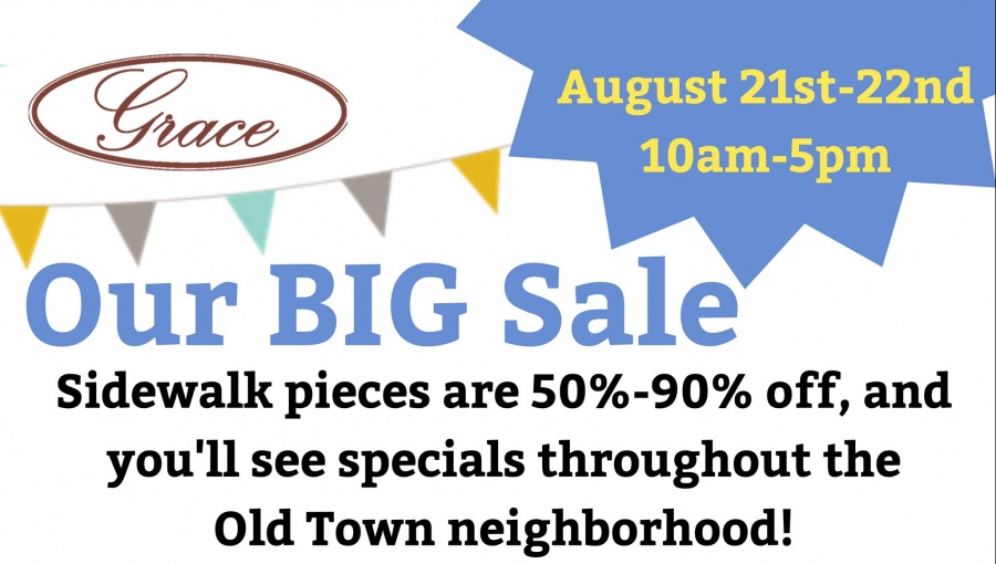 Grace Boutique of Old Town The BIG SALE 