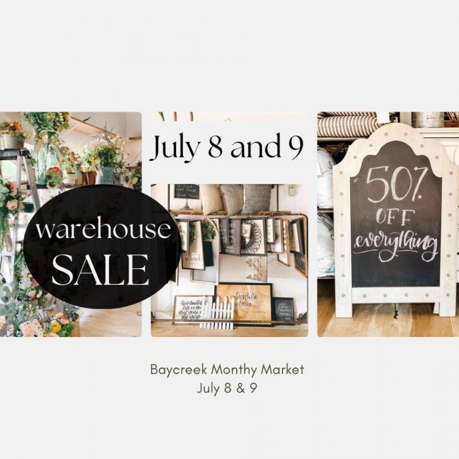 Baycreek & Co Warehouse Sale