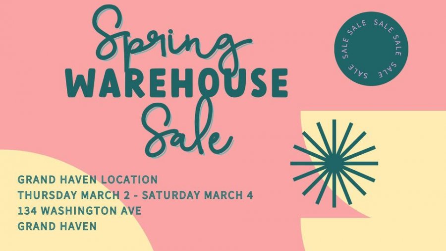 GRAND HAVEN SPRING WAREHOUSE SALE