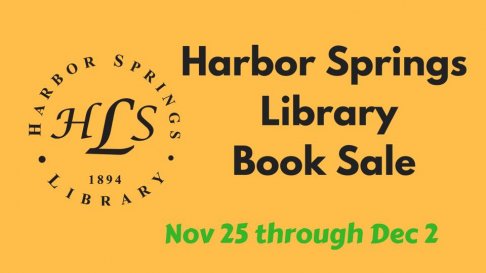Harbor Springs Library Book Sale