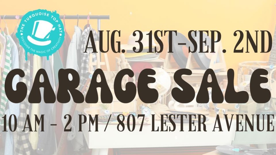 The Turquoise Top Hat Staff Garage Sale
