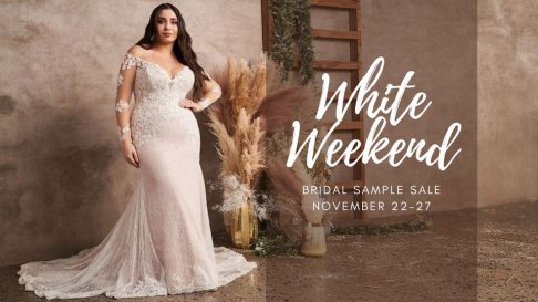 Memories Bridal and Evening Wear White Weekend Sample Sale