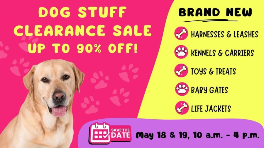 Discover Mercantile Massive Dog Stuff Clearance Sale