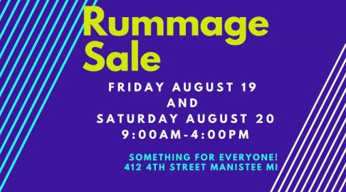 First Congregational United Church Huge Rummage Sale