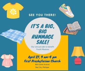 First Presbyterian Church of Bay City Annual Rummage Sale